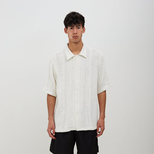 Sunflower Spacey SS Shirt Off White 1157 Degli Uberti